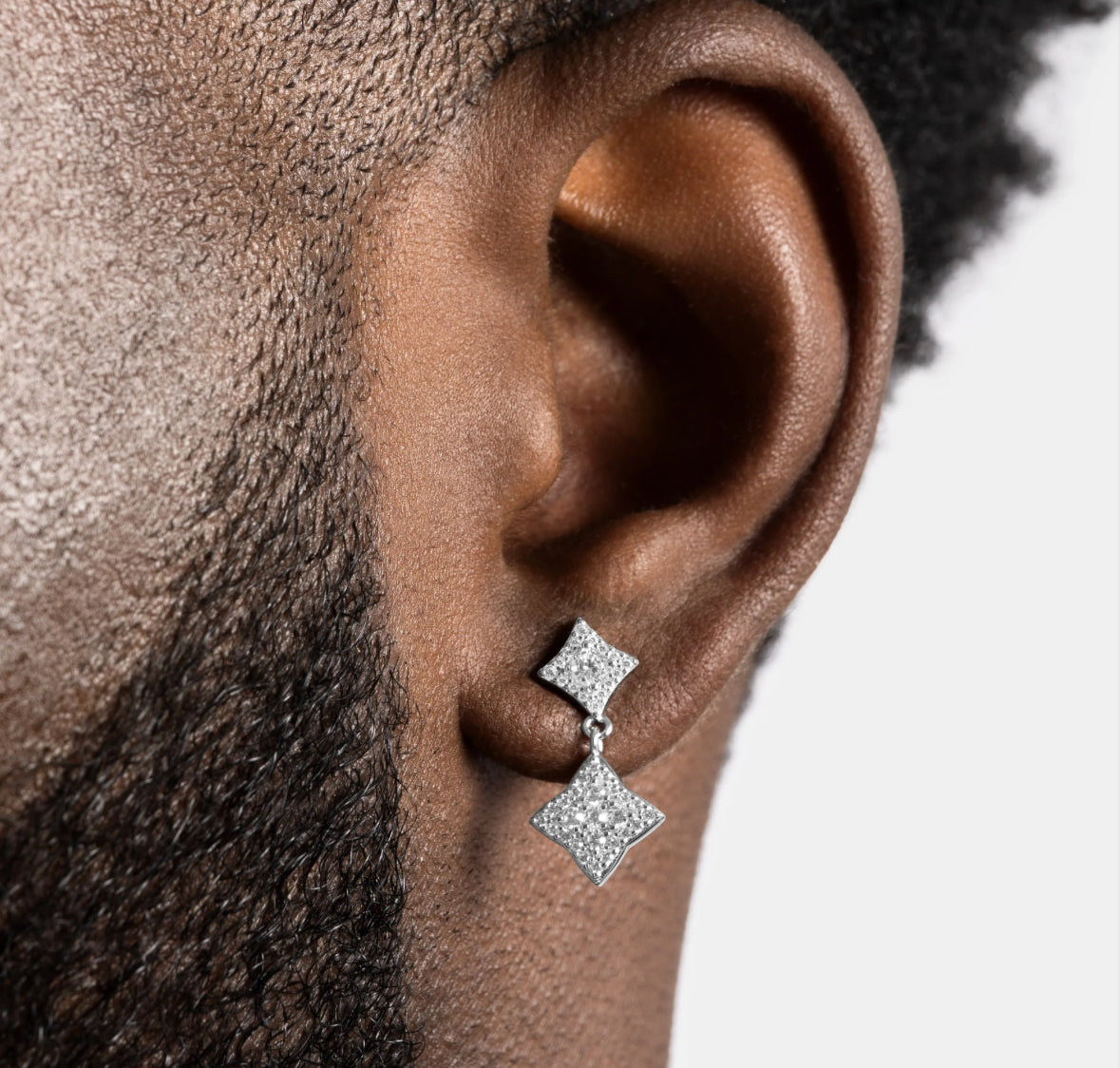 Boucles d'Oreilles Trèfle Étoilé