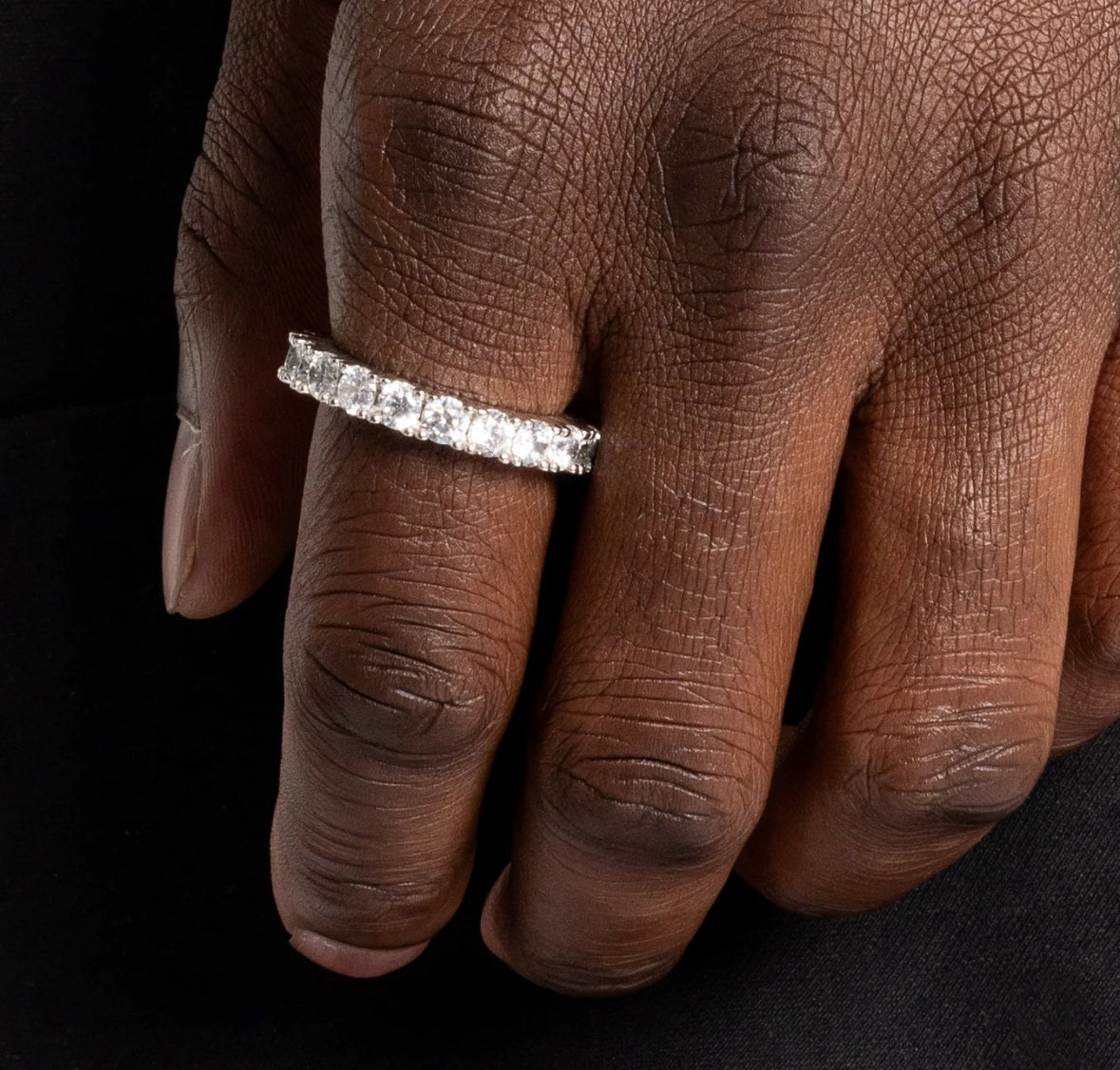 Bague de Tennis en Argent